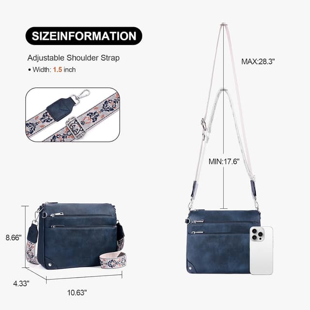 Thumbnail 4 de Lexiyat Cross Body Bag 27cm