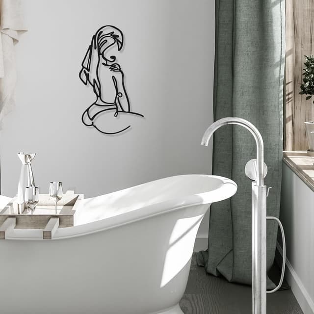 Detalle 2 de Lot de 3 décorations murales en métal