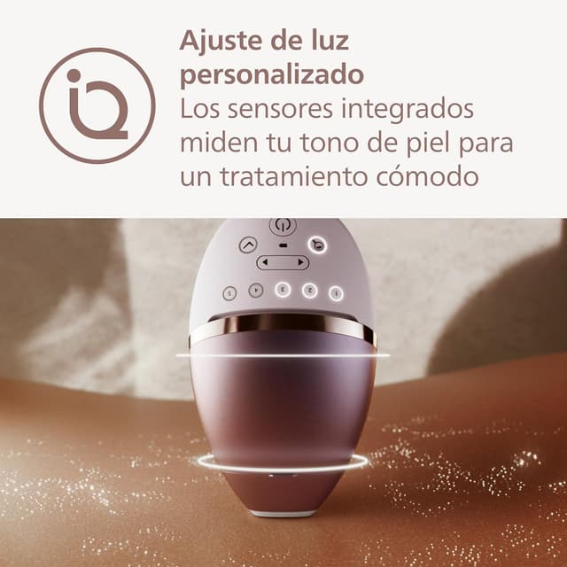 Detalle 2 de Philips Lumea Serie 9000: Depiladora Luz Pulsada 🌟 Sin Cable