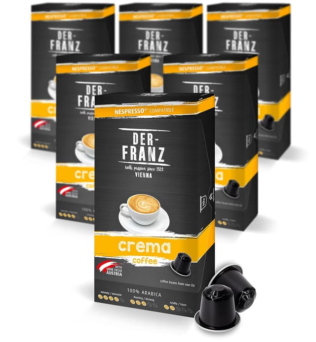 Imagen de Nespresso kompatible Kaffee Crema 6x10 Kapseln en OfertitasTOP