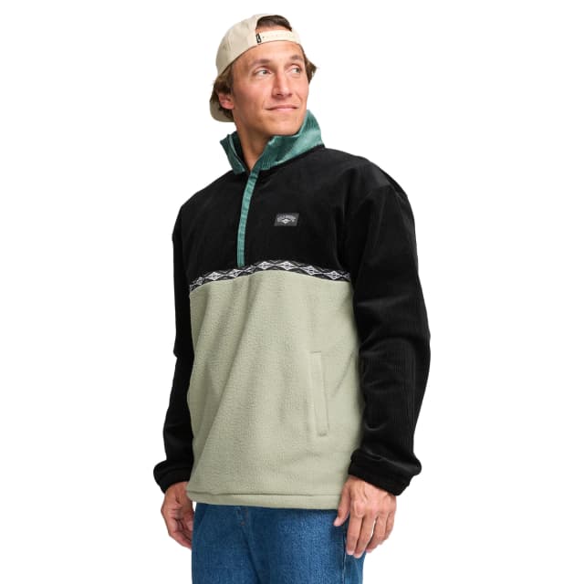 Detalle 2 de Billabong Space Lobster: forro polar de hombre con media cremallera