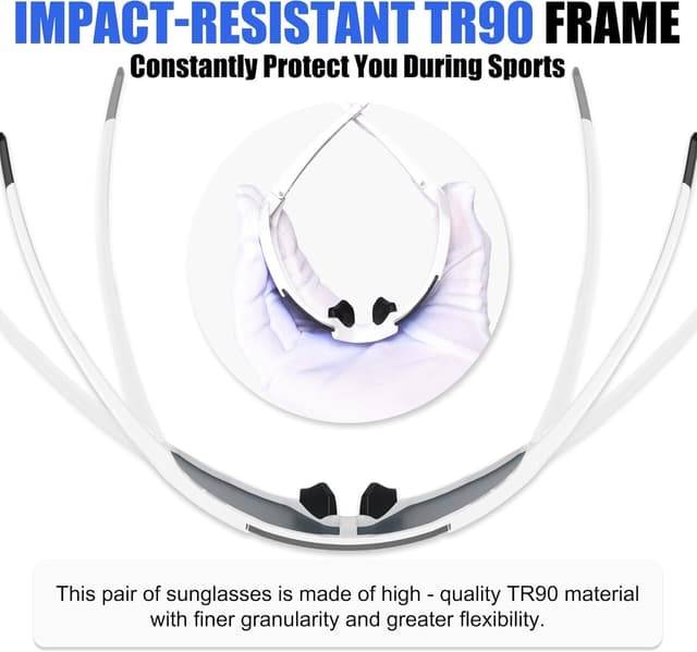 Thumbnail 4 de X-TIGER Fahrradbrille mit 5 WechselglĂ€sern đ