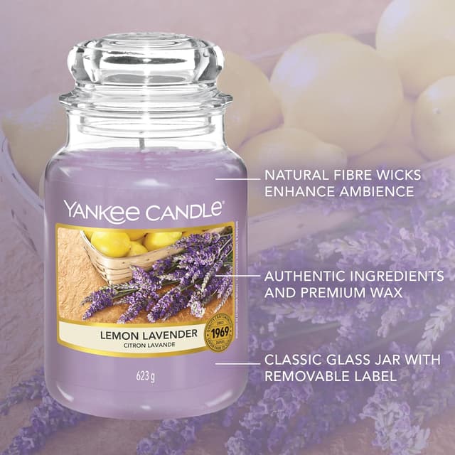 Thumbnail 4 de Yankee Candle Lemon Lavender Large Jar