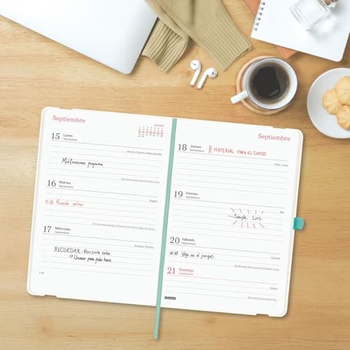 Detalle 2 de Finocam Agenda Capri 16 meses Jungla 2025–2026 📒