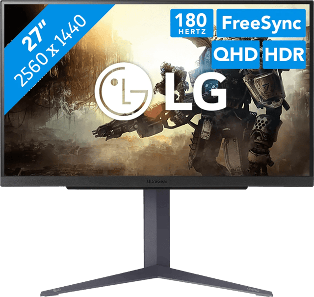 Detalle de LG UltraGear 27GS85Q-B Gaming-Monitor 27 Zoll