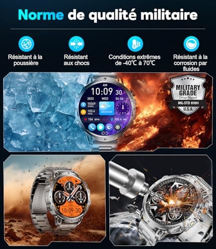 Thumbnail 5 de BENYAR SMART-Reloj Hombre con Batería 1000 mAh ⌚️ IP68 Impermeable