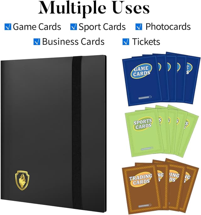 Detalle de Fabmaker 9 Pocket Card Binder 396 Pockets