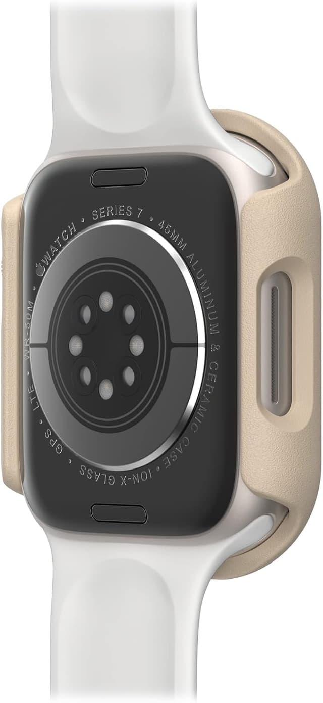 Detalle de OtterBox All Day Bumper for Apple Watch Series 9/8/7 45mm beige