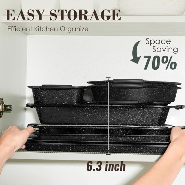 Thumbnail 6 de AIVIKI 22 Piece Nonstick Bakeware Set