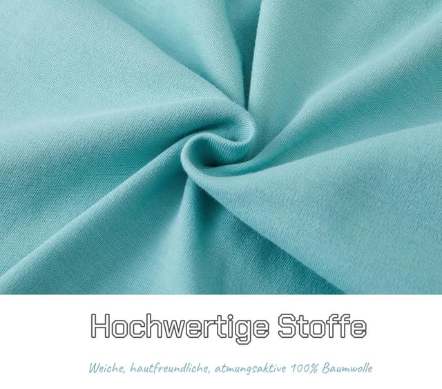 Thumbnail 6 de Teechodina Baby Schlafsack mit Füßen (100% Baumwolle, 1,5 Tog) – ganzjährig, 90 cm