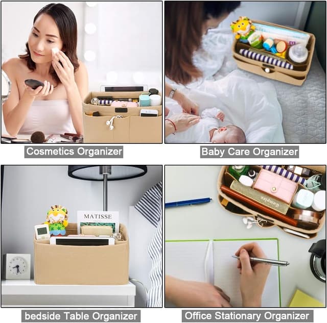 Detalle 2 de Betoores XL Felt Bag Organiser insert for Speedy tote