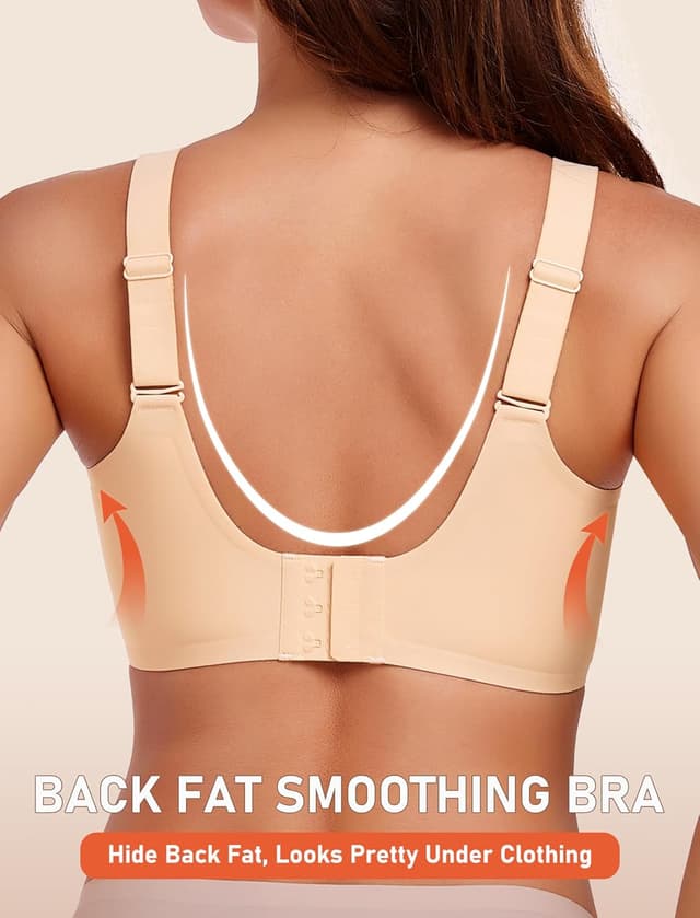 Thumbnail 4 de Gailife Wireless Push Up Bra for Women, Seamless Full Coverage