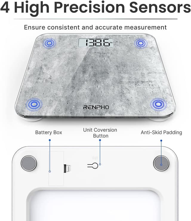 Thumbnail 3 de RENPHO Core 1S digital bathroom scales 180 kg