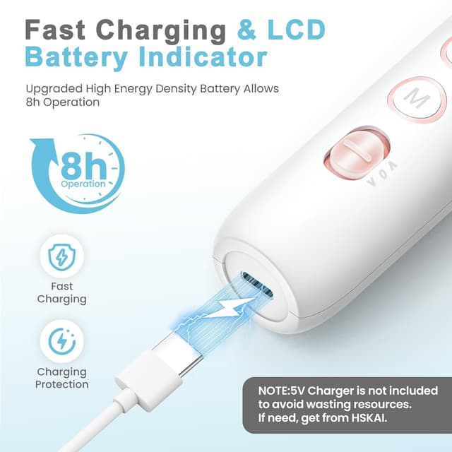 Thumbnail 2 de HSKAI Professional Nail Drill Kit