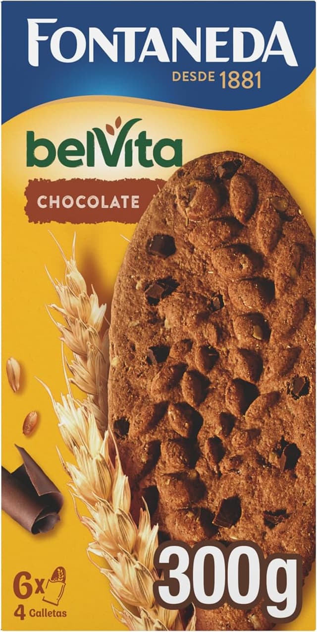 Imagen de BelVita Leche y cereales 🍪 Galletas saludables 24 unidades en OfertitasTOP