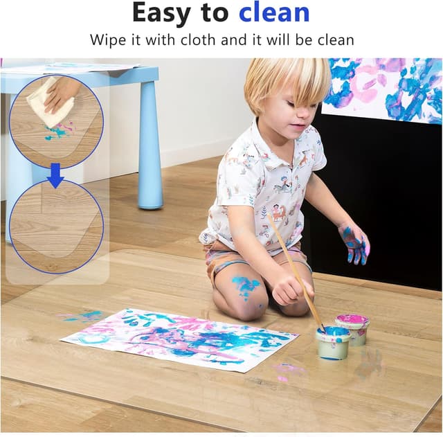 Thumbnail 2 de Office Chair Mat for Hard Floors 90x120cm