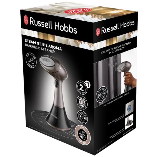 Thumbnail 5 de Russell Hobbs Steam Genie Aroma plancha vertical 32 g vapor