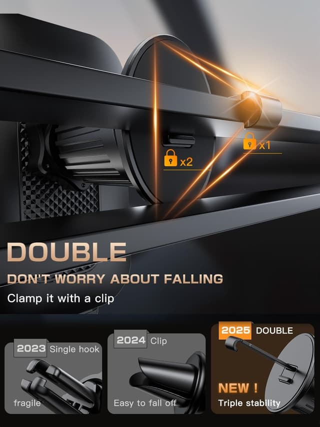 Thumbnail 5 de Topmake 3-in-1 Car Phone Holder Mount