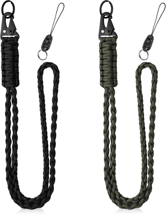 Detalle de Vicloon Cordones Largos para el Cuello Paracord