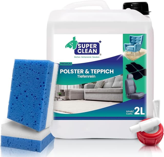 Detalle de SUPER CLEAN Limpiador tapicerías 2 L