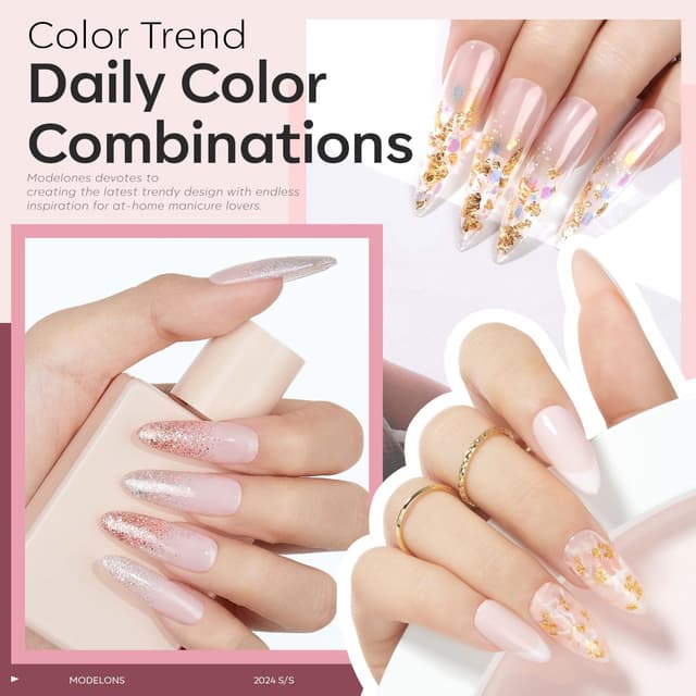 Detalle 1 de modelones Builder Gel 2 x 10 ml für UV