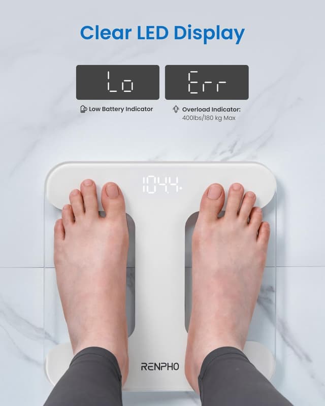 Thumbnail 5 de RENPHO Core TS bathroom scales 400 lbs