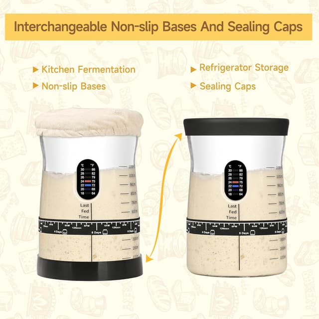 Thumbnail 4 de Coco Bird Pro Sourdough Starter Kit 50 oz 🥖