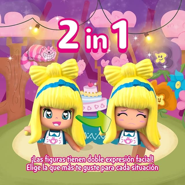 Detalle 2 de Famosa Pinypon PNY82300 Bolso azul con armario y 3 accesorios