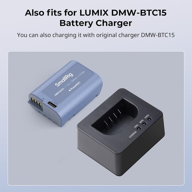 Thumbnail 6 de SMALLRIG DMW-BLK22 Akku 2520mAh