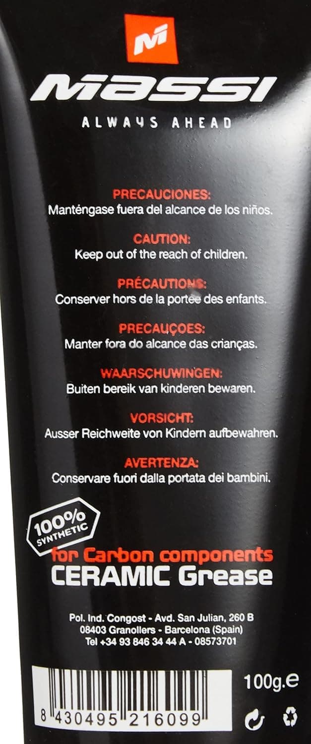 Detalle 1 de Grasso ceramico bianco 100% sintetico per parti in carbonio da 100 g