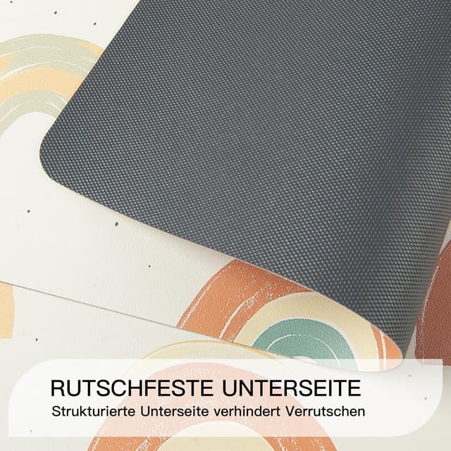 Thumbnail 4 de QIYI Platzsets Kunstleder Set 4er 45×30 cm