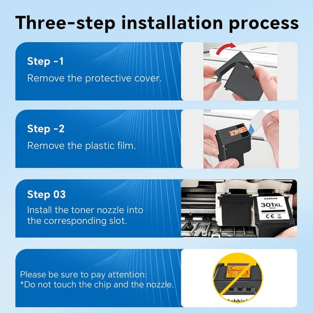 Thumbnail 4 de 301XL Black Ink Cartridge 750 pages