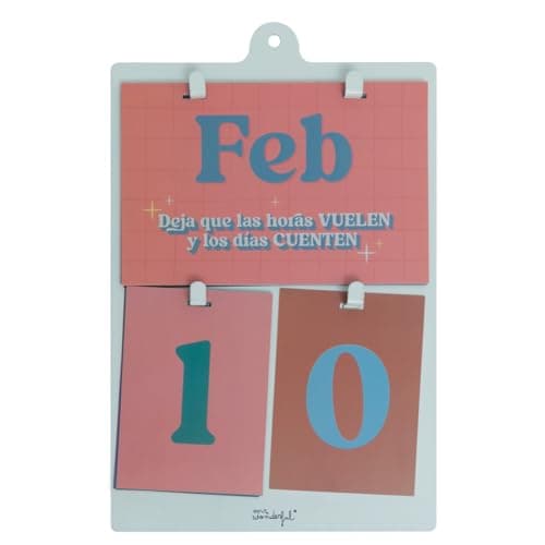 Thumbnail 2 de Mr.Wonderful Calendario de pared perpetuo 18,5 x 30 cm