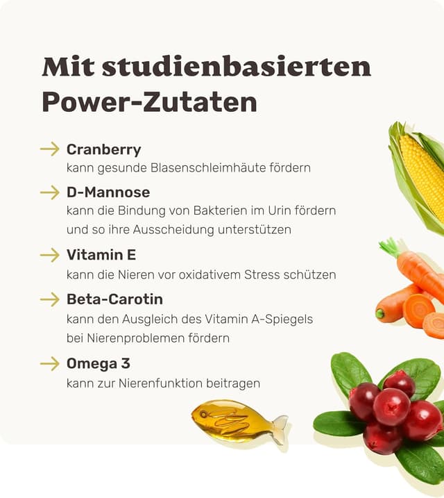 Detalle de mammaly URO Hero 120 Blasenfutter 350g