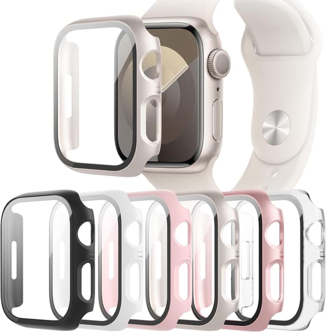 Detalle de Apple Watch 40mm 6-Pack Protective Case with Glass