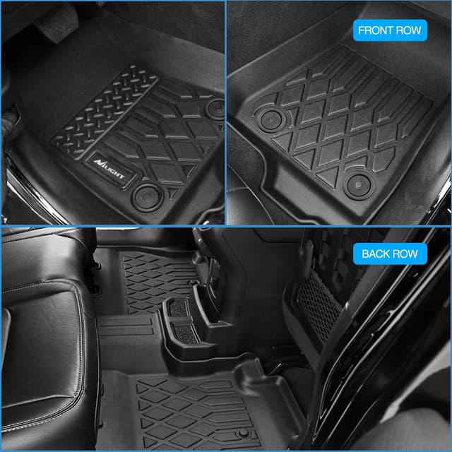 Thumbnail 6 de Nilight TPE Floor Mats for Chevy Malibu 2016–2025