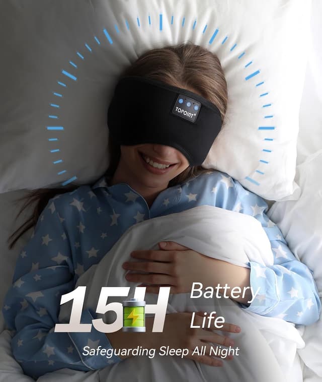 Thumbnail 5 de TOPOINT Sleep Mask Bluetooth 5.4 sleep headphones