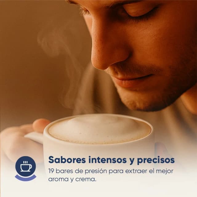 Detalle 2 de Origial Barista Wifi Cafetera superautomática 19 bares