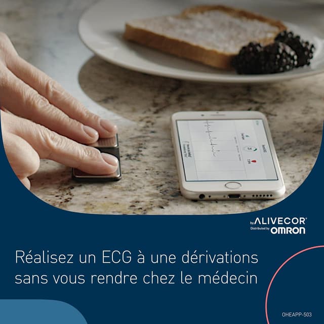 Thumbnail 4 de AliveCor KardiaMobile Moniteur ECG 30 secondes