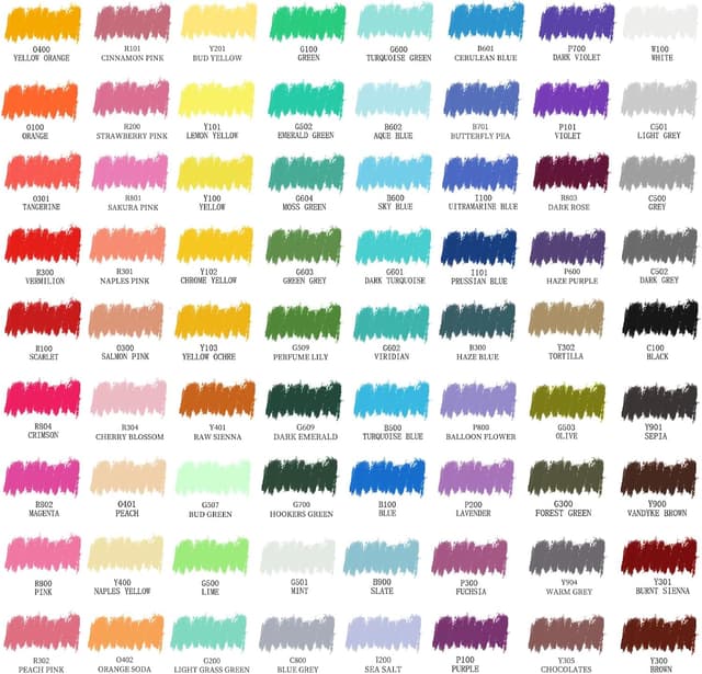 Detalle 2 de Artecho Oil Pastels Set 72 colours 🎨