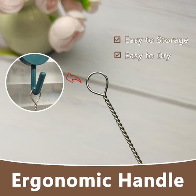 Detalle 1 de Stanley straw cleaner brush 10 inch