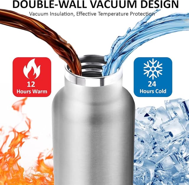 Detalle de Grsta Botella Acero Inoxidable 500 ml 🚰