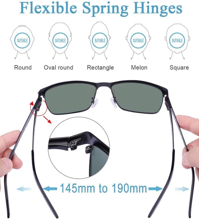 Detalle 2 de CARFIA Polarisierte Sonnenbrille mit UV 400