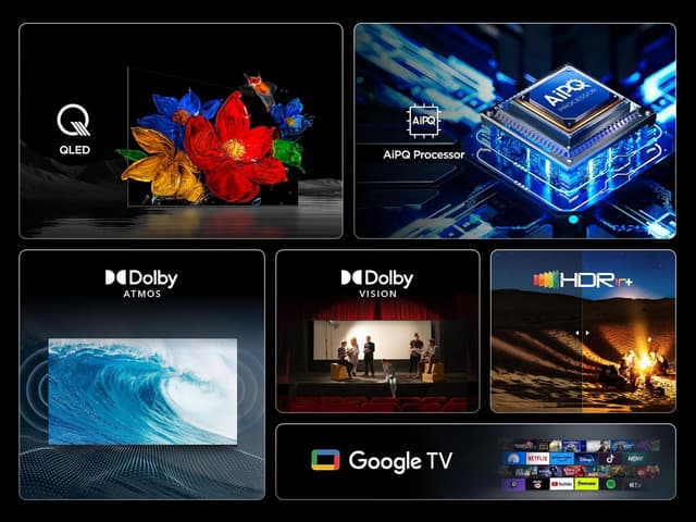 Thumbnail 3 de TCL 55T69C QLED 55" TV 🎥 HDR 4K Smart con Google Assistant