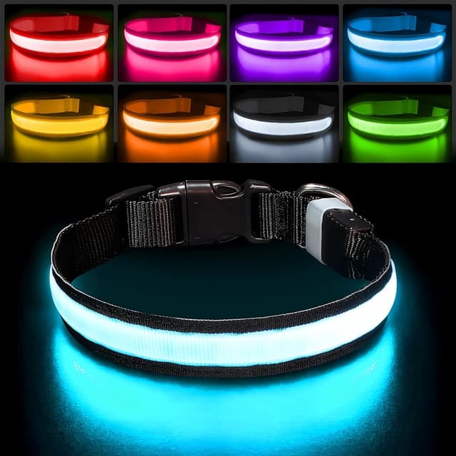 Imagen de PcEoTllar Collar Luz para Perro Recargable 13h en OfertitasTOP