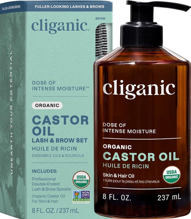 Detalle de Cliganic Castor Oil 8oz