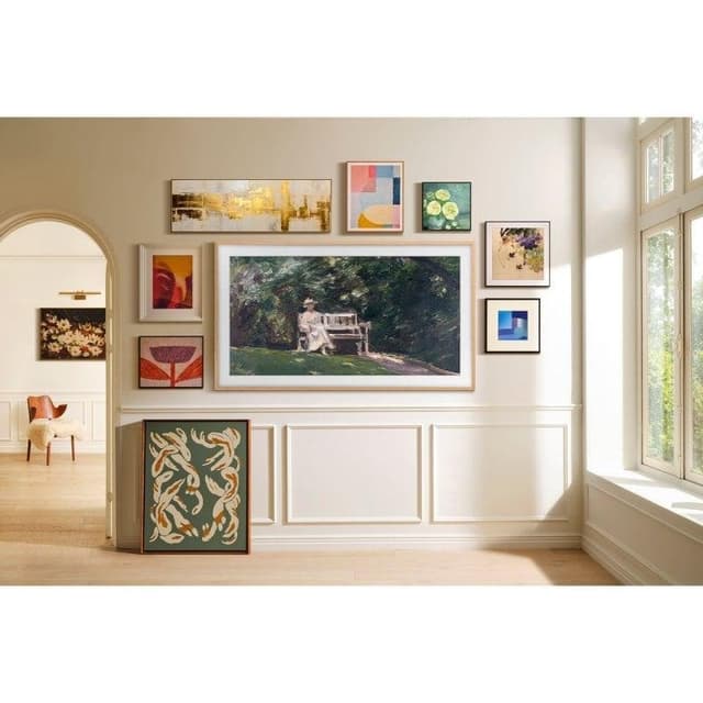 Detalle 2 de Samsung Neo QLED The Frame TQ65LS03FWU de 65" 4K con One Connect, Art Store y Dolby Atmos