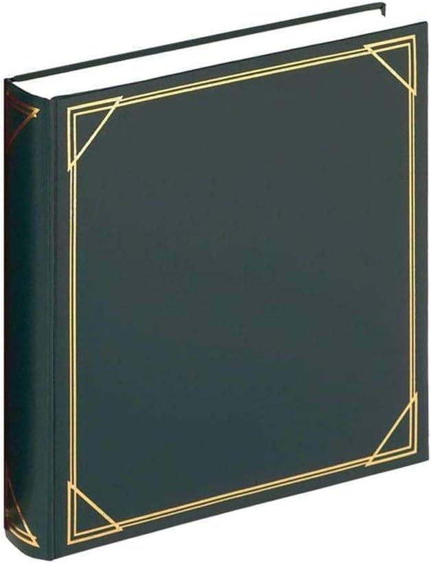 Detalle de Walther Design Album Photo Noir 30 x 30 cm Simili Cuir avec gaufrage – Album Standard MX-200-B