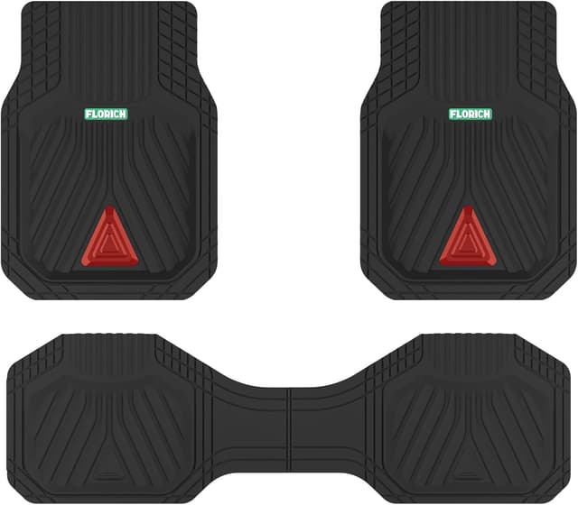 Detalle de FLORICH Car Floor Mats 3-Piece All-Weather