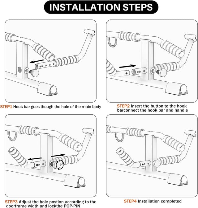 Thumbnail 5 de AmazeFan Pull Up Bar Doorway 2024 upgrade 🏋